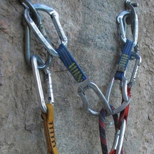 Mosquetón de Aluminio de 12 cm, Equipo de Escalada, Accesorios para Escalada en Roca al Aire Libre - Product Image 2