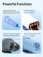 Testeur de qualité de l'eau portable Shenghui, testeur de pH/ORP/TDS/EC, stylo testeur de qualité de l'eau avec capteur de température