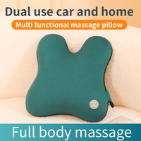 Coussin de massage Shiatsu multifonction avec chaleur et vibrations pour le corps entier, mollets, cuisses, ventre, abdomen, pour la maison et le bureau