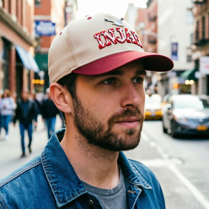 Gorra de Béisbol de Algodón con Logotipo 3D Personalizable, Diseño de Dos Tonos Suave y Cómodo, Unisex, Correa Trasera Ajustable - Product Image 6