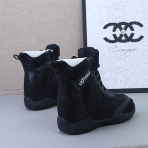 Women's 2025 New Style Thick-Soled Solid Color <strong>Shoes</strong> with 10cm Height Increase Versatile Slim Lightweight and Casual - Product Image 3