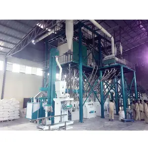 Wheat Milling Machine Complete Wheat Processing Line Flour Grinding Milling Machine