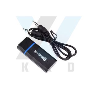 <strong>Bluetooth</strong> 5.0 <strong>Audio</strong> Receiver USB Car <strong>Adapter</strong> Wired To <strong>Bluetooth</strong> DIY <strong>Audio</strong> AUX Earphones For Call - Product Image 1