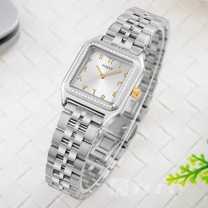 <span class=keywords><strong>Orologio</strong></span> da <span class=keywords><strong>Donna</strong></span> Foksy di Lusso Personalizzato con Quadrante Arabo, Diamanti, Impermeabile, Movimento al Quarzo Miyota - Product Image 3