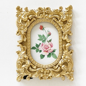 Wholesale Mini Gold Small Photo <strong>Frame</strong> Shooting Props Nail Enhancement Earrings Pendulum Shooting Props <strong>Other</strong> Photo <strong>Frame</strong> - Product Image 5