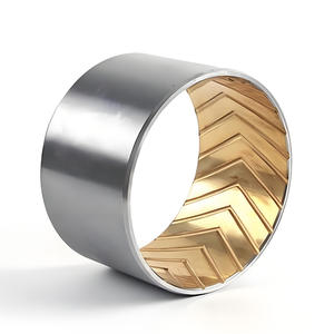 อะไหล่บูชโลหะคู่แบบ OEM บูชแบริ่งแบบไบเมทัลสำหรับรถบรรทุกหนัก เครื่องจักร - Product Image 2