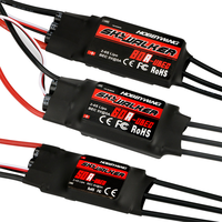 Contrôleur de vitesse électronique HobbyWing étanche sans balais 12A 20A 40A 50A 60A 80A ESC pour voiture modèle RC