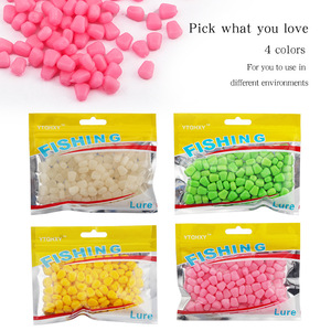 Esca morbida in Silicone di simulazione a quattro colori acqua dolce/acqua salata galleggiante esca 100 pz/borsa per attrezzi da <span class=keywords><strong>pesca</strong></span> specie Zander - Product Image 2