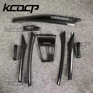 Interno in fibra di carbonio per Audi B9 A3 A4 <span class=keywords><strong>A5</strong></span> RS3 RS4 RS5 S3 S4 S5 sostituire interno auto in fibra di carbonio - Product Image 4