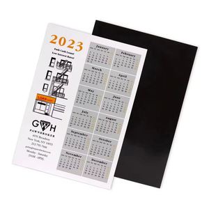 Custom Magnetic Paper Business Advertisement Card Die Cut <b>Fridge</b> Magnet - Product Image 6