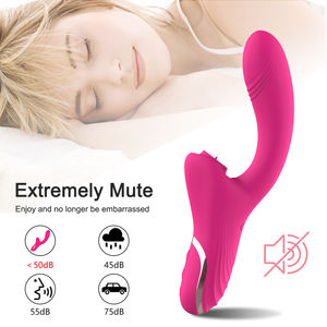 Großhandel Herstellung Sexspielzeug <span class=keywords><strong>Sex</strong></span>-Tools <span class=keywords><strong>2</strong></span> in 1 Nippel Vibration G-Punkt Vibratoren Dildos für Frauen <span class=keywords><strong>Vibrator</strong></span> - Product Image 3