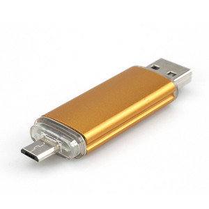 工厂价格2合1紧凑型u盘OTG钥匙u盘适用于手机安卓和电脑 - Product Image 4
