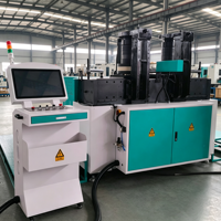 Machine à cintrer le métal CNC de grande capacité, précision de cintrage ±0,1 mm pour les profilés en aluminium, les tuyaux en acier et les travaux de sectionnement