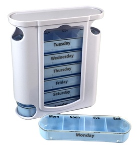 Weekly Pill box Wholesale 7 day Pill Box Mini Plastic Pill Box with Nice Price and Low MOQ
