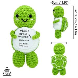 Ganchillo Transfronterizo <span class=keywords><strong>para</strong></span> Muñecos Hechos a Mano, Oso de Energía Positiva, <span class=keywords><strong>Husky</strong></span>, Pingüino, Unicornio, Tarjetas Juveniles - Product Image 4