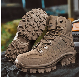 DFU01 UNZHUO MAKE Bottes de randonnée et de désert vert kaki marron pour l'entraînement en extérieur, en stock, vente en gros - Product Image 4