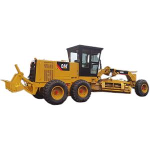 รถเกรดเดอร์ CAT 140H มือสอง นำเข้าจากญี่ปุ่น ระบบควบคุมไฮดรอลิกเต็มรูปแบบ บำรุงรักษาอย่างดี เหมาะสำหรับงานก่อสร้างทางหลวงและงานเทศบาล - Product Image 1