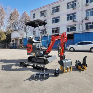 Prix d'usine Mini pelle EPA Moteur 1tonne 2ton Bagger Digger Hydac Cylindre hydraulique 1 an de garantie Core Motor TH18 Crawler - Product Image 2