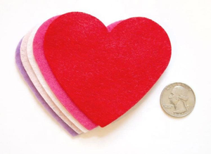 Décorations en feutre personnalisées, style vintage européen moderne, à prix réduit, très demandées, couleur personnalisable pour la Saint-Valentin/les mariages - Product Image 6