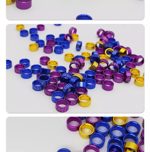 Joyfamily Aangepaste Aluminium Vogel Poot <span class=keywords><strong>Ring</strong></span> Multi Size Duivenring Vogel <span class=keywords><strong>Ring</strong></span> - Product Image 6