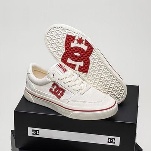 Nouvelles Chaussures de Skateboard DG Rétro Sportives et Tendance en Toile Blanche DC de Haute Qualité pour Hommes et Femmes, Collection Designer 2026 - Product Image 1