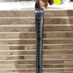 18mm Matt hoặc bóng Trắng melamine khối Hội Đồng Quản trị/blockboard tủ bếp thông lõi melamine phải đối mặt với veneered blockboards - Product Image 5