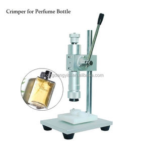 Máquina Multifuncional para Perfumes, Equipo Manual de Prensado, Altura Ajustable, Cabezal de Prensado Personalizado, Fácil Operación, Máquina Tapadora - Product Image 1