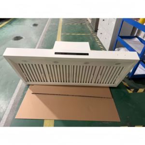 Campana Extractora Comercial Eléctrica de 48 Pulgadas y 1800 CFM, con Apagado Retardado, Control Remoto, 3 Velocidades, Filtro de Deflector y Cuerpo de Acero Inoxidable - Product Image 1