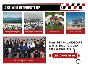 Casa Prefabricada Tipo Cabaña Apple de Acero Contemporánea Cammi House con Pared de Vidrio Completa para Uso en Hoteles, Resorts y Tiendas - Product Image 6