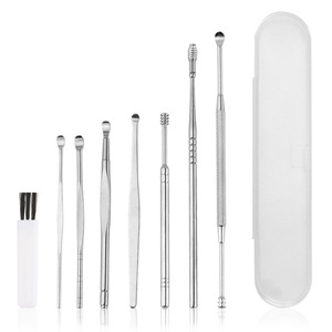Stainless Steel Ear Pick Set 7-Piece Portable Earwax Cleaner Tool For Ear Cleaning - Product Image 5