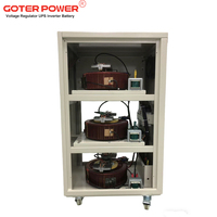 Régulateurs de tension sans contact à facteur de puissance 0,8, monophasés, capacité 50 kVA/40 kW, entrée 187-253 V, sortie 220 V, stabilisateurs de tension