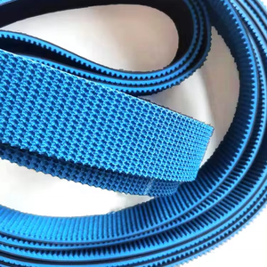 Profesyonel üretici sınıf düz tasarım yüksek mukavemetli mavi makine sanayi PVC konveyör bant - Product Image 3