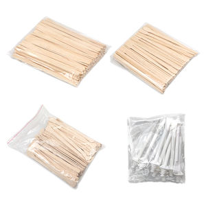 Dimensioni corpo duro strumento depilatorio liscio crema spatola usa e getta lingua abbassalingua applicatore rimozione cera Stick capelli in legno - Product Image 6