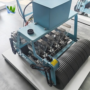 Haute qualité électrique 4 5 6 7 8 rangées semoir de légumes Machine de plantation carotte oignon tomate précision semoir planteur - Product Image 4