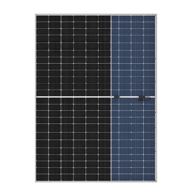 Ready Shipment P Type Double-glass Half Cell Mono Bifacial Solar Panel 550W with 21.87% Efficiency