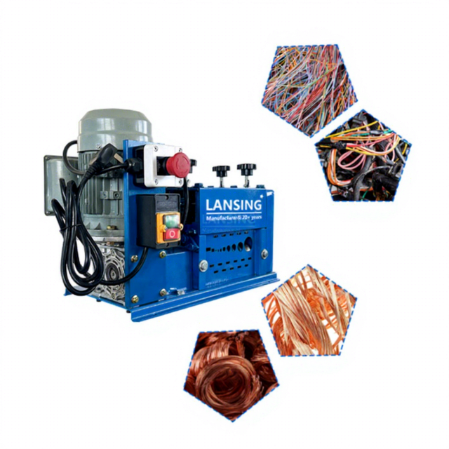 1-30MM Electric Automatic Wire Cutting and Stripping Machine for Scrap Copper Recycling Cable Stripper Machine