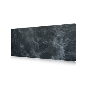 Custom Logo Gray <b>Large</b> Mouse Pad XXL Extended Grey Color Gaming Mousepad Waterproof <b>Desk</b> Mat with Stitched Edges Eco Rubber Base - Product Image 2