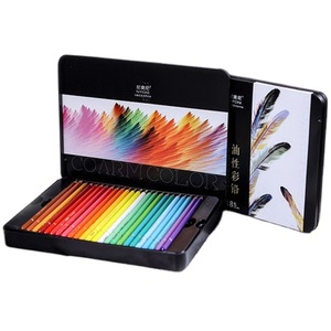 Juego de Lápices de Colores, <span class=keywords><strong>48</strong></span> Colores, Juego de Papelería, Logotipo Personalizado, Material de Plomo, Producto de <span class=keywords><strong>Color</strong></span>, Lápiz de <span class=keywords><strong>Color</strong></span> - Product Image 1