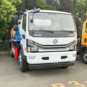Camión de Succión de Aguas Residuales Dongfeng de 5000L, Apto para Dragado de Tuberías de Saneamiento Municipal y Limpieza de Fosas Sépticas - Product Image 4