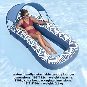Isla Flotante Inflable de Plástico Grande Bestway con Sombrilla para 8-10 Personas, para Rafting en el Mar y Uso Doméstico para Adultos - Product Image 5