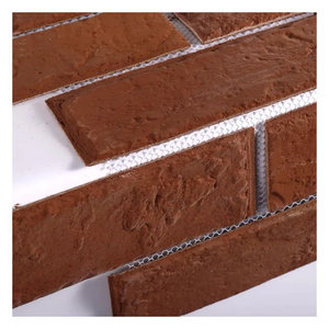 Azulejo de cerámica Flexible de ladrillo de fuego de cultura clásica MCM ladrillo de aspecto antiguo texturizado para decoración de borde de pared Exterior - Product Image 2