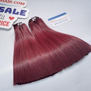 Extensión de cabello de trama de color liso de hueso 20 pulgadas Extensión de cabello humano vietnamita de alta calidad - Product Image 5