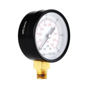 Máy đo áp suất thép không gỉ tùy biến công nghiệp khác biệt máy đo áp suất sản xuất cho không khí gas wate nhiên liệu