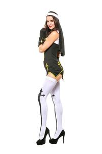 High Quality <strong>Plus</strong> <strong>Size</strong> Sexy Nun <strong>Costume</strong> for Fat <strong>Woman</strong> Fancy Dress the Nun <strong>Halloween</strong> Nun <strong>Costume</strong> - Product Image 4