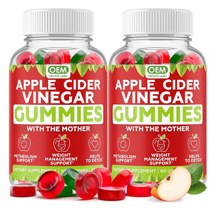 Gummies au <span class=keywords><strong>vinaigre</strong></span> <span class=keywords><strong>de</strong></span> <span class=keywords><strong>cidre</strong></span> <span class=keywords><strong>de</strong></span> pomme OEM en gros – Complément <span class=keywords><strong>de</strong></span> vitamines végétaliennes naturelles ACV pour brûler les graisses et favoriser la perte <span class=keywords><strong>de</strong></span> poids chez la femme - Product Image 2
