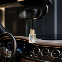 Vente en gros de diffuseurs de parfum pour voiture à suspendre, flacon en verre de 10 ml avec bouchon en bois, parfum portable longue durée, haute qualité, produit très vendu