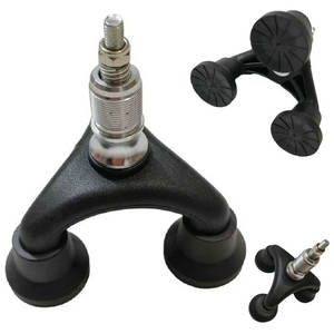 Punta de trípode para bastón de acero inoxidable ajustable 11x9.5 para accesorios de bastones - Product Image 2