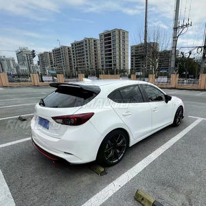 Alerón Doble Trasero de Fibra de Carbono Real/FRP para Mazda 3 Axela Hatchback 2014 2015 2016 2017 - Product Image 6