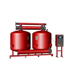 Automatischer flacher grüner Sandfilter aus recyceltem Meerwasser