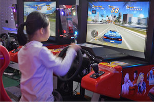 Car Game Controller Racing Steering <b>Wheel</b> Outrun Arcade Games Machine Racing Car Arcade Game Machine - Product Image 5